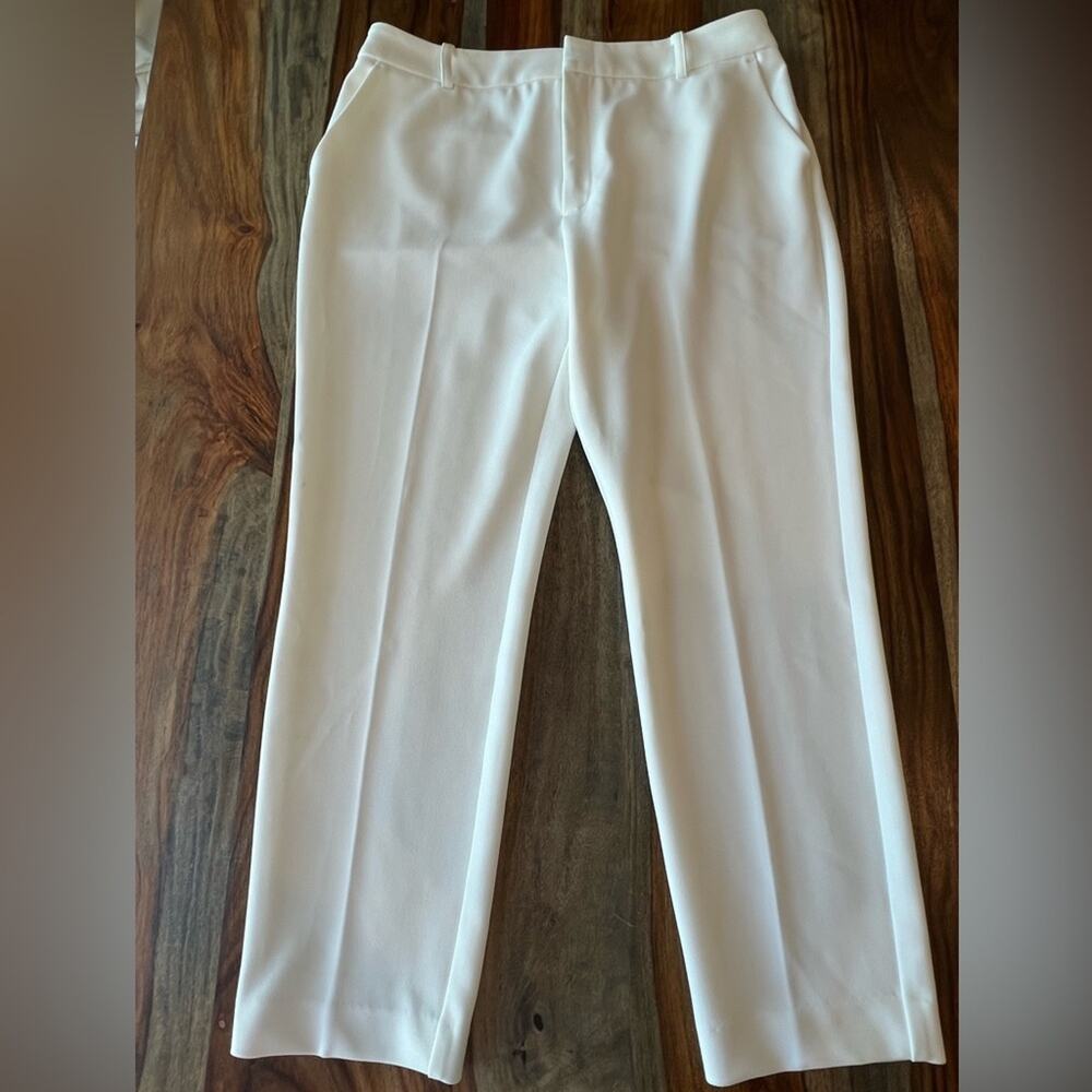 Rachel Roy Collection Size 12 Cream Lined Pants